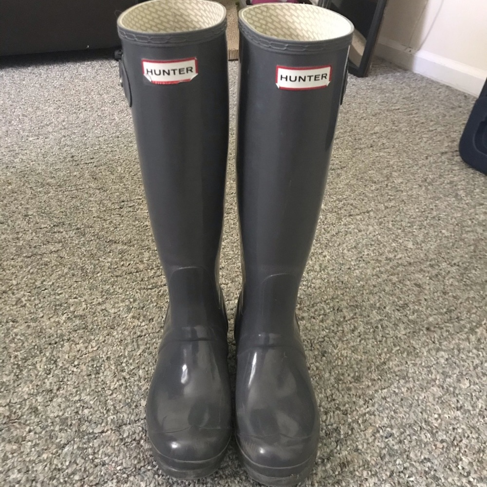 Gray Hunter Rainboots